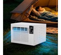 JIANGYUXINLI Mini Aire Acondicionado Portátil 280W 1881 BTU, Compresor Real Silencioso 45dB, Ahorro Energético, sin Unidad Exterior, para Tienda de Campaña, Camping, Caravana, Van, Pequeños Espacios