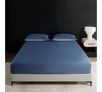 JIANINGHOME - Sábana bajera (120 x 200 cm, transpirable, suave, protege gruesa)