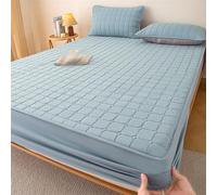 JIANINGHOME Sábana bajera de 200 x 220, sábana bajera antideslizante, para hoteles de dormitorio apartamentos