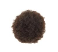 jianjunchaling Afro Puff Cordón Coleta de Caballo Kinky Curly Bun Pelo Sintético Corto Extensiones de Cabello para Mujeres Negras Niñas Cabello Ponytail para Mujeres Chicas (Marrón Oscuro)