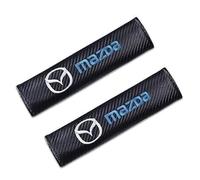 JianJunSuper 2 Piezas Protector Cinturon Coche para Mazda Axela CX-3 CX-5 CX-7 CX-8 CX-9 MX-5 Mazda 6 Mazda 3,Cómodas Hombreras Funda Protectora Interiores Accesorios Automóviles