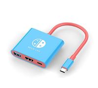 JIANSHUILIAN Estación de acoplamiento portátil 4K USB C a HDMI adaptador para Nintendo Switch/OLED, base de repuesto para TV de viaje