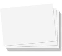 JIANTA 100 Tarjetas Postales en Blanco A6 Tarjeta de Felicitación en Blanco para Manualidades DIY Mensaje de Graffiti 300g - 10,5 x 14,8 cm - Cartón Natural Hojas de Cartón para Imprimir