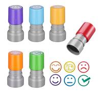 JIANTA Set de 6 Sellos Autoentintables para Profesores y Niños - Regalos para Maestros de Jardín de Infancia - Sellos Escolares para Animar a los Alumnos