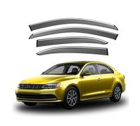 JIANXKILB 4 Piezas Deflectores de Aire para VW Jetta MK6-A6 2011-2016 2017 2018, Derivabrisas Deflectores de Viento Cortavientos Ventana Accesorios Coche