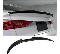 JIANXKILB Coche Alerón Trasero para Seat Toledo IV NH 2012 2013 2014 2015 2016 2017 2018, Aleron para Maletero Spoiler Alerón Techo Accesorios Coche Tuning,Bright Black