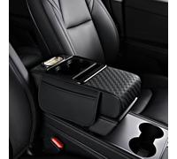 JIANXKILB Cojín del Reposabrazos del Automóvil para Toyota Yaris Cross (AC200) 2023 2024 2025, Coche Almohadilla Reposabrazos Central Cuero Accesorios Decorativos,A
