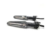 JIANYISR Luz Señal Giro Luz Compatible Con Yamaha MT09 TRACER YZF R15/R1/R6 XSR 700/900 XJ6 Intermitentes Motocicleta Indicador Flujo Agua(Clear 2pcs)