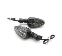 JIANYISR Luz Señal Giro Luz Luz indicadora de señal de giro transparente para motocicleta F650GS, F800S, K1300S, R1200R, G450X, R1200GS, K1200R, F800ST(Black)