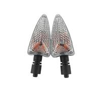 JIANYISR Luz Señal Giro Luz Para RS4 125 RSV 4R SR Motard SXV 550 Caponord 1200 Luz Señal Giro Delantera Trasera Motocicleta(36mm Clear)