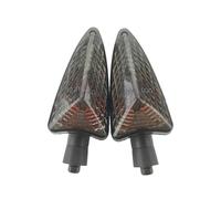JIANYISR Luz Señal Giro Luz Para Triple 1050 Para Daytona 675R Para Tiger 800 XC Indicador de luz direccional(21mm smoked)