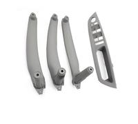 JIANYISR Manija Puerta Interior Coche Manija Puerta Interior Coche LHD RHD Panel Interior Embellecedor Tirar Reposabrazos Cubierta De Panel De Repuesto para X5 X6 E70 E71 E72 2007-2014(RHD Gray Set)