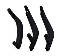 JIANYISR Manija Puerta Interior Coche Manija Reposabrazos Puerta Interior Coche Izquierda Y Derecha Cubierta Embellecedora Tirar Panel Interior 51417292243 para F15 X5 F16 X6 2014-2018(Black LHD)