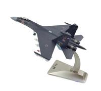JIAOBING Aleación A Escala 1/72 para Sukhoi SU-35, Modelo De Avión De Combate Multiusos, Modelo Militar SU35 De La Fuerza Aérea Rusa(Gray SU-35)
