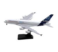 JIAOBING Avión Coleccionable De Aleación, Regalo 1:400 para Airbus Indutrie House Color A380, Modelo De Avión Fundido A Presión