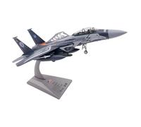 JIAOBING Avión Modelo De Aleación A Escala 1:100 para F-15E Warhawk, Caza De Doble Misión para Todo Clima, Modelo De Colección Militar