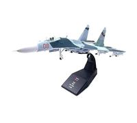 JIAOBING Diecast Escala 1/100 para Avión Militar Ruso Su35 Modelo SU-35 Avión De Combate De Aleación Modelo Coleccionable(SU 27)