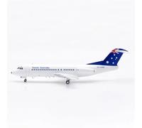JIAOBING Escala 1:200 para Ansett Airlines F-28 VH-EWB, Modelo de avión Fundido a presión, avión de Aviación en Miniatura de Metal