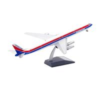 JIAOBING Modelo Coleccionable A Escala 1:200 del Avión De Metal Fundido A Presión Mcdonnell Gouglas DC-8-63 De Air Quebec C-GQBA