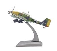JIAOBING Modelo De Aleación A Escala 1:72 para Modelo De Bombardero De Buceo Ju87b, Exhibición De Colección De Modelos De Aviones Militares