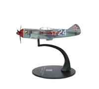 JIAOBING Modelo De Avión Coleccionable Escala 1:72 para El Modelo Caza Soviético LA-7, Modelo Militar Aleación De Metal,Adornos Estáticos