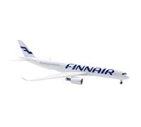 JIAOBING Modelo De Avión De Aleación De Metal A Escala 1:200 del Modelo De Avión Fundido A Presión Finnair A350-900 OH-LWR con Soporte