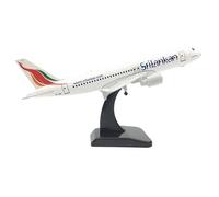 JIAOBING Modelo De Avión De Aleación De Metal Fundido A Presión De 20 Cm For Sri Lankan Airlines A320(20CM MX80)