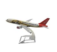 JIAOBING Modelo De Avión De Metal Fundido A Presión 1:400 For Avión AirAsia Tiger A320 SEMANOAT HARIMAU MUDA Modelo De Avión(Asia Tiger a320)