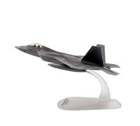 JIAOBING Modelo De Avión De Metal Fundido Presión para Ejército F22 Raptor Stealth Fighter Avión Militar Modelo Coleccionable Escala 1/100