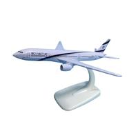 JIAOBING Modelo De Avión Fundido A Presión para Israel Boeing B777, Réplica De Avión A Escala 1:400 De Metal,colección Adornos Estáticos