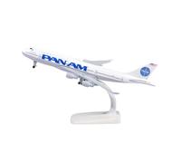 JIAOBING Modelo De Avión Metal Fundido Presión para Malaysia Airlines Model Avión Aleación MD-11 Modelo De Pantalla Estática Avión 18-20 CM(Pan Am 747)