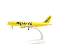 JIAOBING Modelo De Avión Metal Fundido Presión para Malaysia Airlines Model Avión Aleación MD-11 Modelo De Pantalla Estática Avión 18-20 CM(Spirit A320)