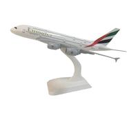 JIAOBING Modelo De Avión Metal Fundido Presión para Malaysia Airlines Model Avión Aleación MD-11 Modelo De Pantalla Estática Avión 18-20 CM(Emirates a380)