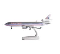 JIAOBING Modelo De Avión Metal Fundido Presión para Malaysia Airlines Model Avión Aleación MD-11 Modelo De Pantalla Estática Avión 18-20 CM(American MD-11)