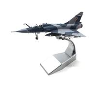 JIAOBING Modelo De Avión Militar Combate Francés Mirage 2000, Escala 1/100 De Metal Fundido A Presión,Modelo Coleccionable En Miniatura(Grey Mirage-2000)