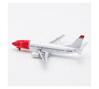 JIAOBING para Air B737-300 LN-KKV1: 200 Ratio Aviación Avión Aleación Metal Modelo Colección Avión Modelo
