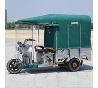 JIAOCKJIAO Funda Impermeable para Triciclo, Toldo de Lona para Triciclo de 3 Ruedas, Cubierta para Triciclo de Carga con Tira Reflectante, para Exterior(Blauw,47x35in/120x90cm)