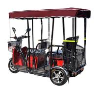 JIAOCKJIAO Funda Impermeable para Triciclo, Toldo para Triciclo Completamente Cerrado con Tiras Reflectantes de Seguridad, Fundas para Triciclos de Adultos(27x63in/70x160cm)