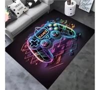JIAOJING Alfombra De Diseño De Controlador De Juego para Sala De Estar Decoración Moderna del Hogar Sofá Alfombra De Mesa De Té Alfombra De Cama De Dormitorio 140X200Cm