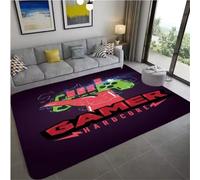 JIAOJING Alfombras Gamer para El Área del Hogar con Diseño De Controlador De Juegos, Alfombras Antideslizantes para La Decoración De La Cama De La Sala De Estar De Las Salas De Juegos 120X160Cm