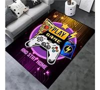 JIAOJING Alfombras Gamer para El Área del Hogar con Diseño De Controlador De Juegos, Alfombras Antideslizantes para La Decoración De La Cama De La Sala De Estar De Las Salas De Juego 140X200Cm