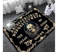 JIAOJING Alfombras Largas De Tablero Ouija De Estilo Nórdico Alfombras De Baño-Inodoro Alfombras De Dormitorio 80X120Cm