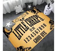 JIAOJING Alfombras Largas De Tablero Ouija De Estilo Nórdico Alfombras De Baño-Inodoro Alfombras De Dormitorio Junto A La Cama 160X230Cm