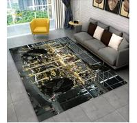 JIAOJING Kit De Batería Instrumentos Musicales Alfombra Antideslizante Dormitorio Cocina Felpudo Balcón Pasillo Área Decoración Alfombra 120X160Cm