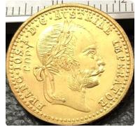 JIAOJING Moneda Conmemorativa De 1915 Moneda De 1 Ducado Francisco José I Copia Dorada De 1 Ducado De Los Habsburgo