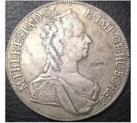 JIAOJING Monedas Conmemorativas 1758 Austria-Habsburgo-María Viena-Taler De Taler Copia Plateada
