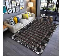 JIAOJING Música Básica Teoría De Acordes De Guitarra Tabla De Alfombra De Piano Salón Tapete para Dormitorio Sofá Decoración De Felpudos Esterilla Antideslizante 160X280Cm