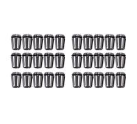 JiaoNe 30Pcs ER25 Collet Tool Precision Spring Collet Set de 2 mm Una 16 mm Mandril de Collar CNC para Herramientas de Torno de Fresado Y Motores de Husillo