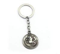 JIAORLEI Fullmetal Alchemist Edward Elric Colgante antiguo llavero llavero hombre coche mujer bolso llavero chaveiro joyas anime, Color primario