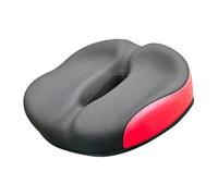 JIAPIKA Repuesto de asiento de bicicleta con ajuste de montaje seguro y canal de alivio, forma cómoda de 29 x 22 cm, para montar en la ciudad, asiento de bicicleta ancho